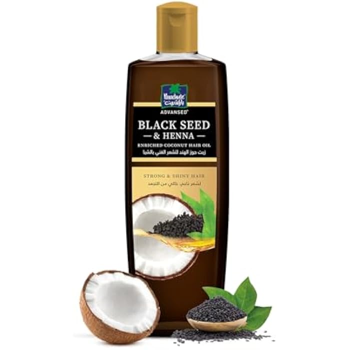 Parachute Advansed Blackseed and Heena Hair Oil Enriched with Coconut Hair Oil | For Strong and Shiny Hair | 200ml - Image 2